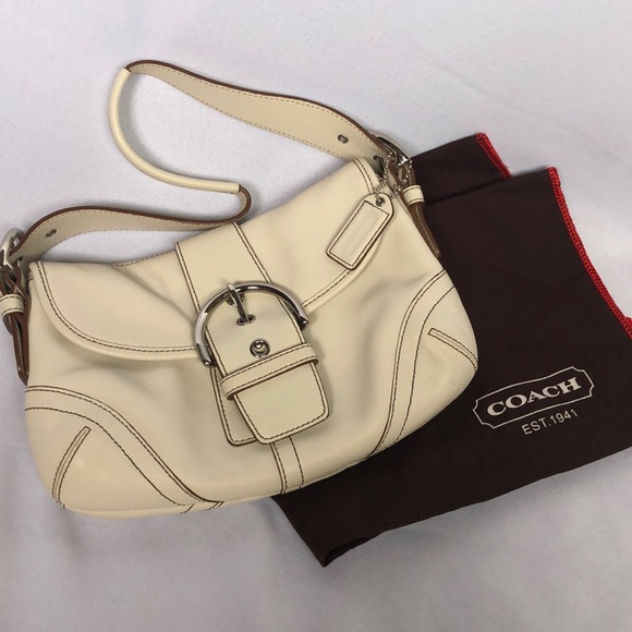Coach Leather Shoulder Bag - Picture 1 of 4